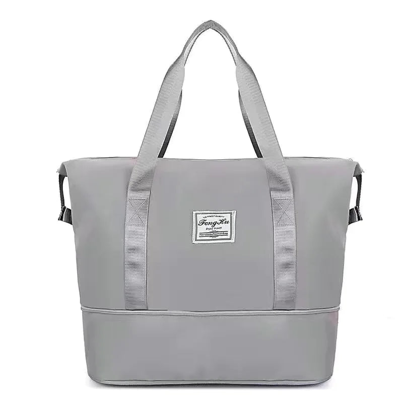 Gym Bag Waterproof - Foldable with detatchable Front Pocket