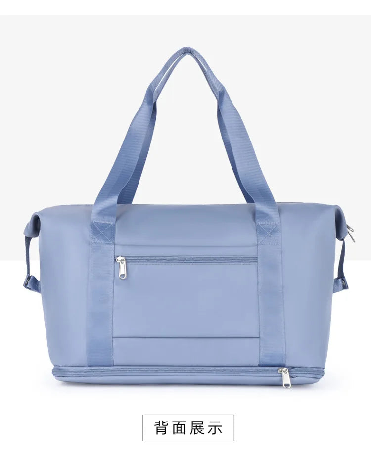 Gym Bag Waterproof - Foldable with detatchable Front Pocket