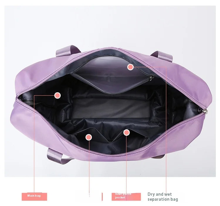 Travel Bag – Dry/Wet Separation Detachable Wheels