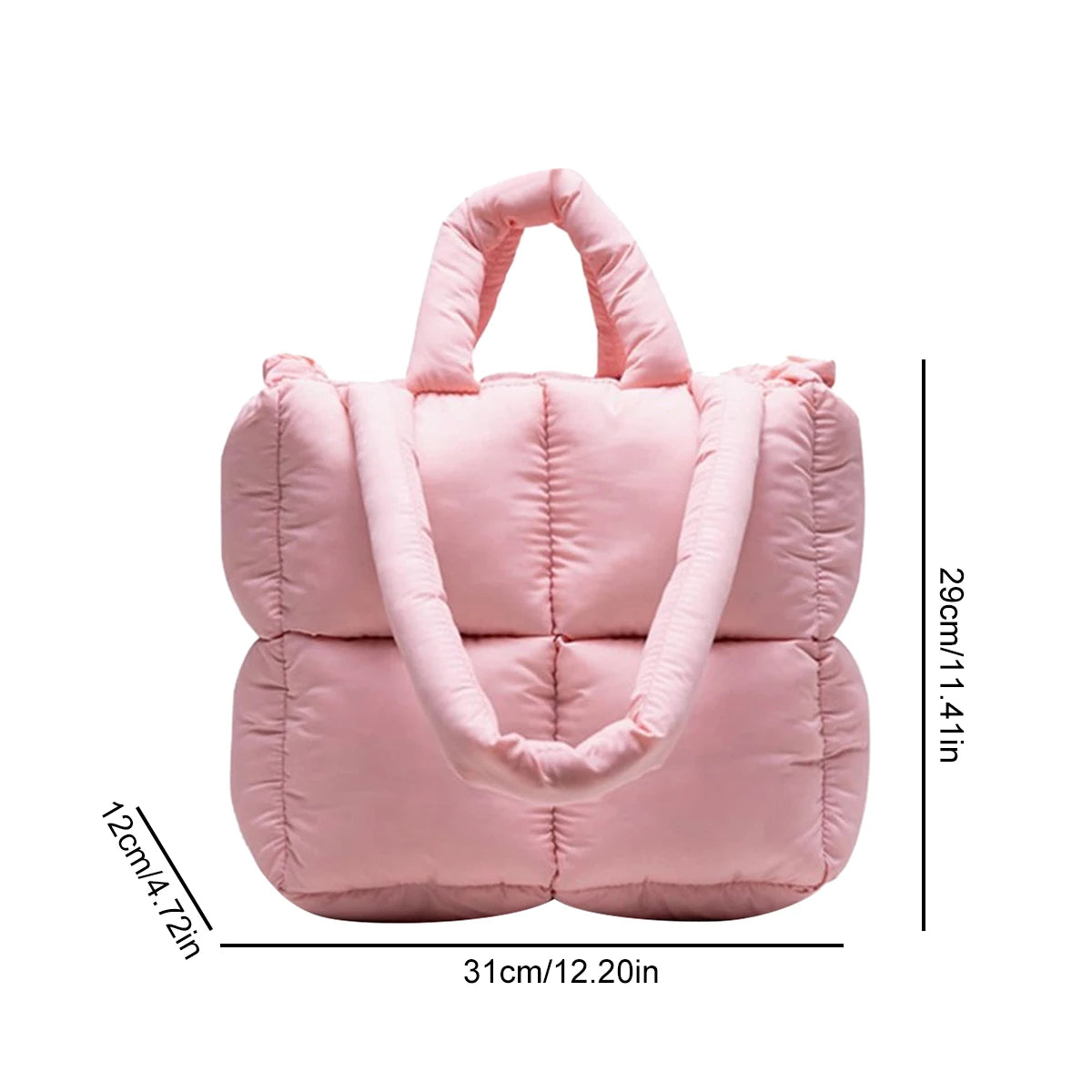 Puffu Tote Bag / Square
