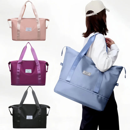 Double-Layer Expandable Travel Bag