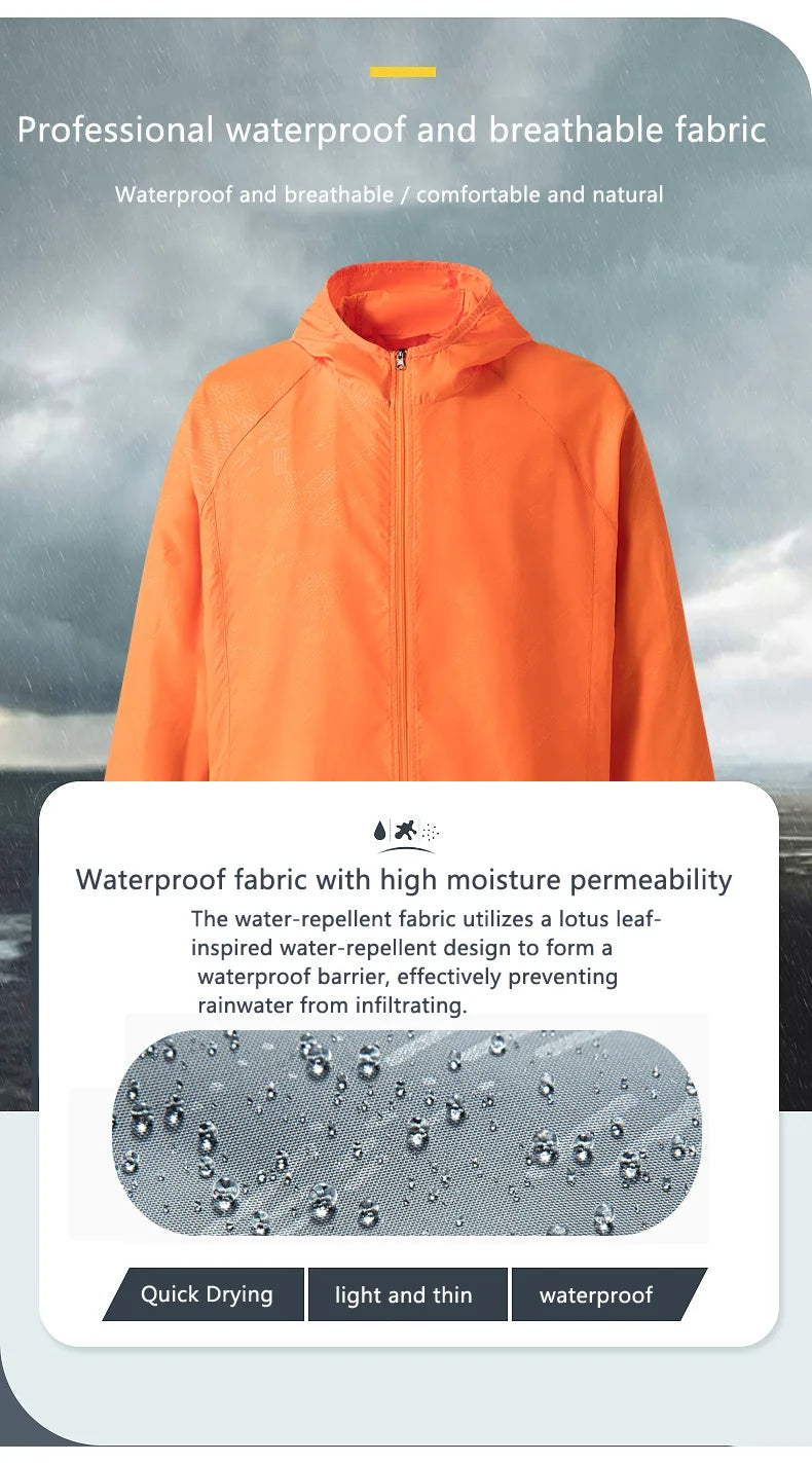 Outdoor Jacket - UV-protective & Waterproof - Unisex