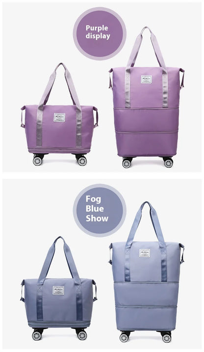 Travel Bag – Dry/Wet Separation Detachable Wheels