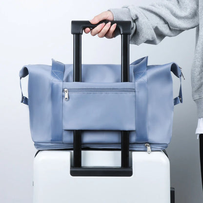 Gym Bag Waterproof - Foldable with detatchable Front Pocket