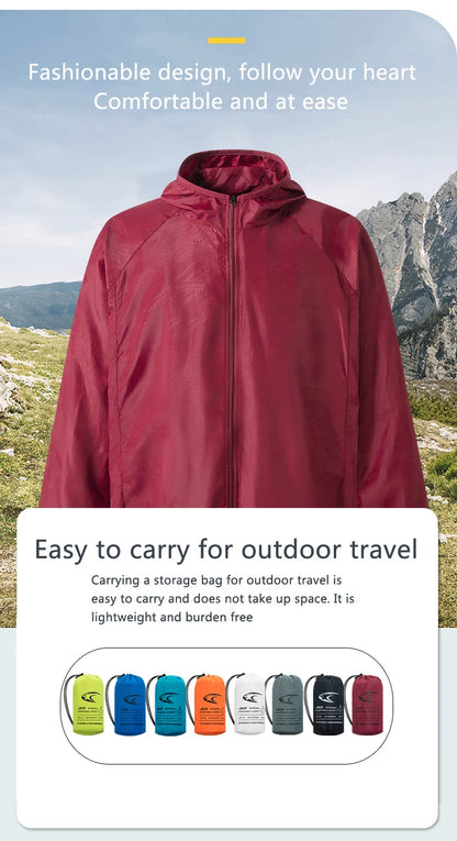 Outdoor Jacket - UV-protective & Waterproof - Unisex