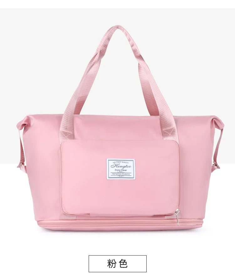 Gym Bag Waterproof - Foldable with detatchable Front Pocket