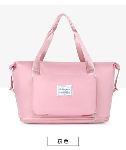 Gym Bag Waterproof - Foldable with detatchable Front Pocket