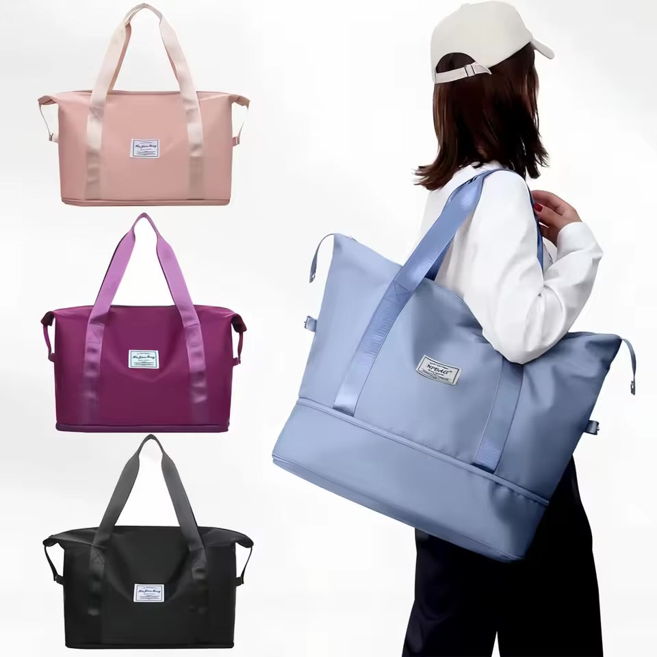 Double-Layer Expandable Travel Bag